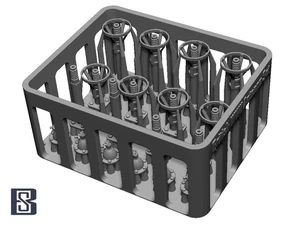 BSKC35016, BRITISH WWII ANTENNE MOUNT SET (3D PRINTED), BSK Model, Scale 1/35 - Bild 1 von 5