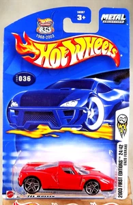 2003 Hot Wheels #36 First Editions 24/42 ENZO FERRARI Red w/Chrome Pr5 Spokes - Picture 1 of 5