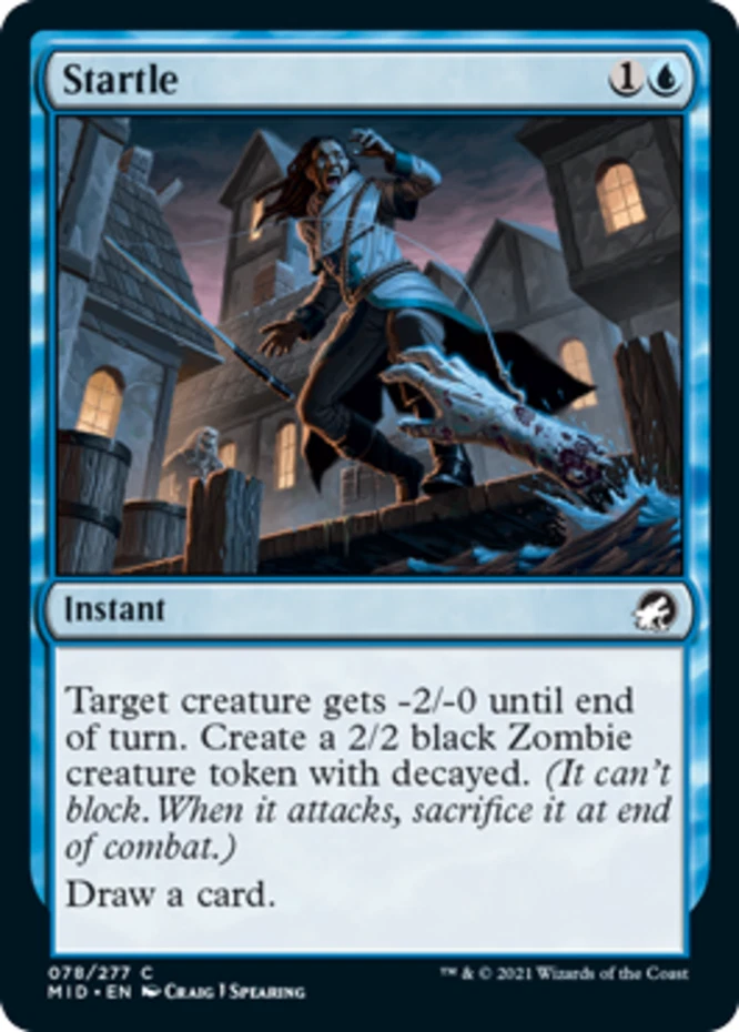 x1 Startle - Innistrad: Midnight Hunt - NM - MTG - Image 1 of 1