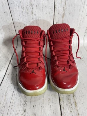 Jordan Max Aura Gimnasio Rojo Blanco Zapatos de Baloncesto 8.5 Hombres Zapatos para Correr Baloncesto Foto 1 de 4