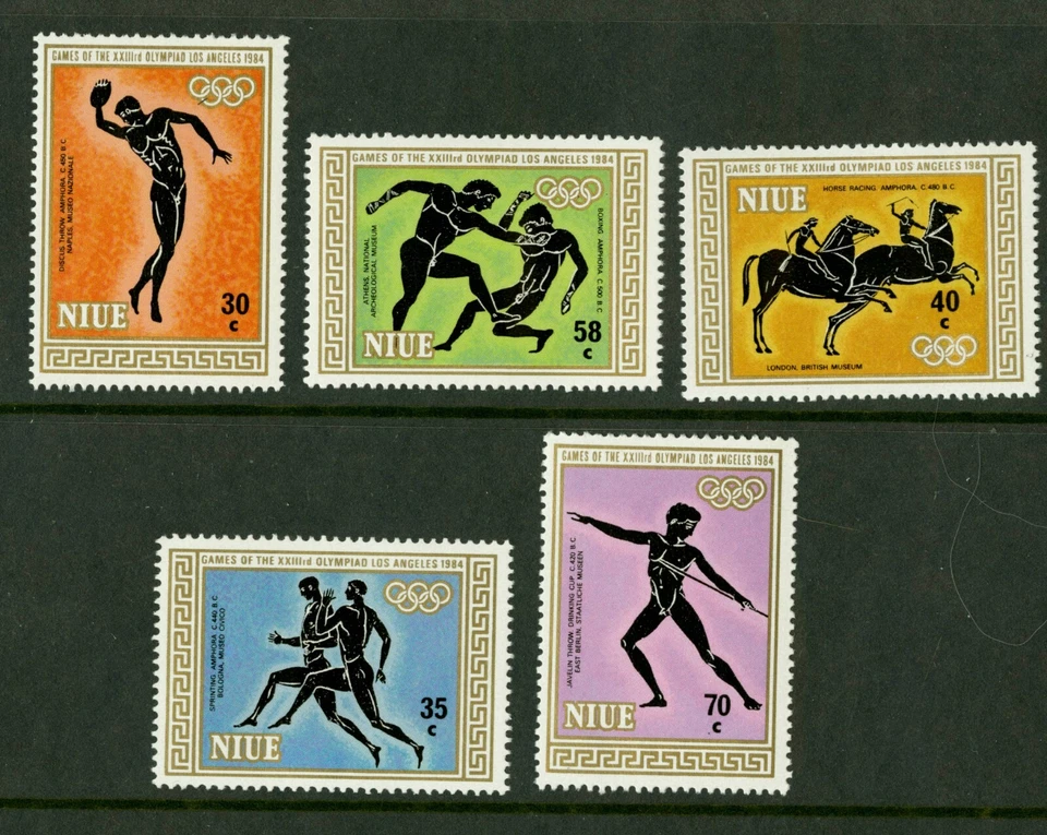 Niue  1984   Scott #   432-436     Mint Never Hinged Set - Image 1 of 1