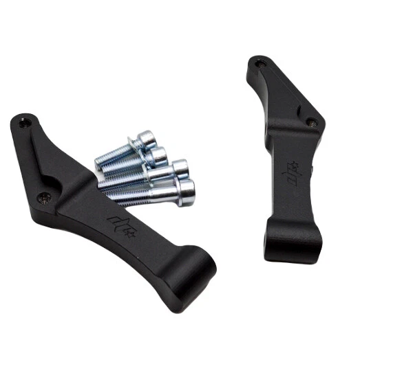 Upgrades calipers adapters bracket Brembo 100mm Harley Davidson Dyna (06-17) L+R - Изображение 1 из 4