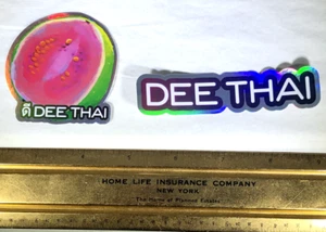 2 DEE THAI STICKERS CANNABIS MARIJUANA PRODUCTS COMPANY COLORFUL STICKERS #2 - Picture 1 of 12