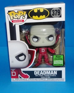 Funko Pop Deadman 379 2021 Spring Convention Exclusive Batman Heroes+prot - Picture 1 of 6