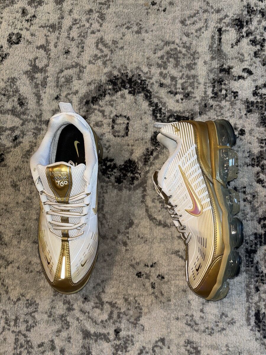 Nike Air Vapormax 360 White Metallic Gold for Sale Nike Air Vapormax 360 White Metallic Gold for Sale