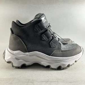 Sorel Kinetic Breakthru Caribou Women’s Waterproof Boots Gray 10.5 NL4903-052 - Picture 1 of 9