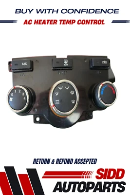 2010-2013 Kia Forte, AC Heater Temperature Climate Control, AC, manual - OEM - Image 1 of 4