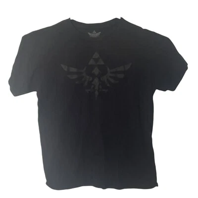 Camiseta N64 ZELDA Ocarina Of Time L Negra Nintendo 64 Oficial Talla XL Negra Foto 1 de 4