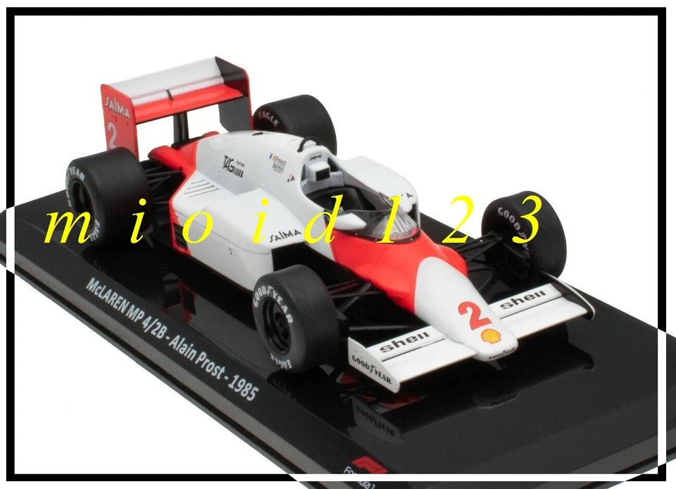1986 - McLAREN HONDA MP4/2B : Alain PROST - WORLD CHAMPION - Die-cast F1 1/24 - Immagine 1 di 2