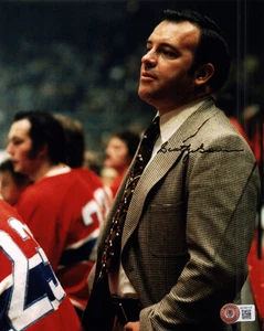 SCOTTY BOWMAN SIGNED 8X10 PHOTO BECKETT BAS COA MONTREAL CANADIENS 3 - Picture 1 of 1
