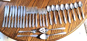 27-teiliges Set SWIRL SAND Edelstahl Besteck Cambridge Silber 2004 - Bild 1 von 7