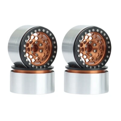 2.2“ Beadlock Wheel Hub Rim for 1/10 RC Crawler Axial SCX10 RR10 90056 Traxxas - Image 1 of 4