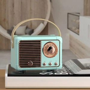 Bluetooth 5.0 Vintage Speaker – Portable Radio Style, Easy Connectivity - Picture 1 of 22