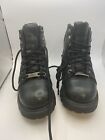 Harley Davison Lady Black Boots Pre Owned Size 5m