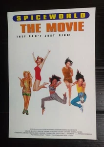 1997 Spice World Vintage THAILAND SP Movie Theatre Promo Card MEGA RARE!!! - Picture 1 of 2