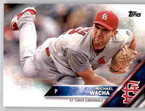 2016 Topps Serie 2 Michael Wacha Basiskarte MLB PWE Set Break Cardinals #579 - Bild 1 von 2