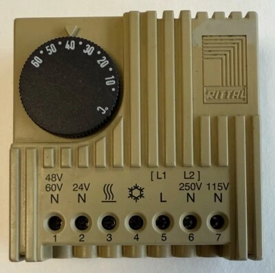 Rittal Thermostat Schaltschrank-Innentemperaturregler / SK3110 - Image 1 of 4