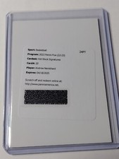 2022 Flux Andrew Nembhard Hot Stock RC Auto Redemption Card