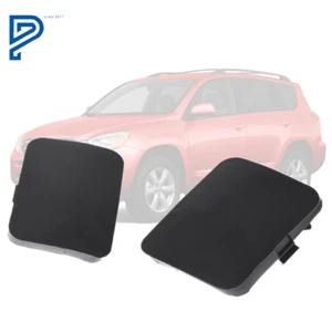 For Toyota RAV4 2006-2007 Front Left Right Bumper Tow Hook Bracket Cover Cap 2x - Picture 1 of 15