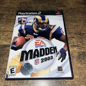 Madden NFL 2003 (Sony PlayStation 2) Complete w/disc, manual & case.Tested-works - Picture 1 of 3