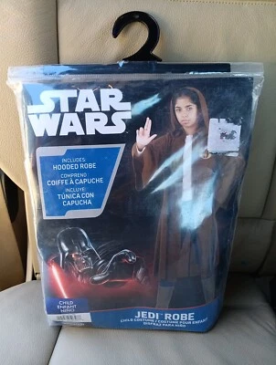 NUEVO STAR WARS Jedi Bata con Capucha Disfraz Juegos con disfraces Niño Talla Única Para Todos Halloween Foto 1 de 4