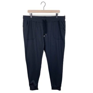 NEW Zyia Active Black Unwind Jogger Pants Athleisure Workout Women's Size XXXL - Picture 1 of 6