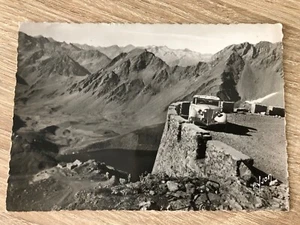 CPSM Carte Postale Postcard LE TOURMALET (Aout 1950) Automobile + Belle Flamme - Picture 1 of 2