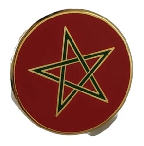 Moorish Star Lapel Pin - Picture 1 of 3