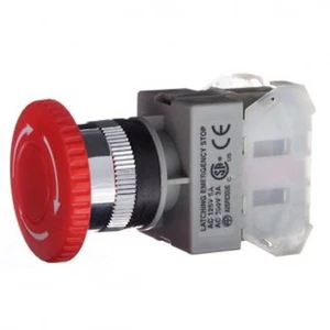 ACSS Mushroom Emergency Stop Switch-Latching-PB44-Free Postage - Picture 1 of 3