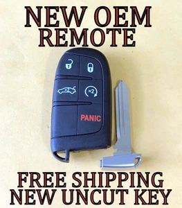 NEW OEM 2011-2018 CHRYSLER 300 SMART KEY REMOTE FOB PROX 56046759 M3N-40821302 - Picture 1 of 2