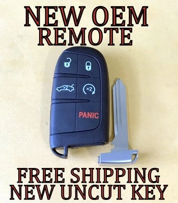 NEW OEM 2011-2018 CHRYSLER 300 SMART KEY REMOTE FOB PROX 56046759 M3N-40821302 - Image 1 of 2