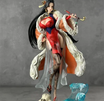 Figura de acción de anime Cheongsam chino sexy princesa serpiente Boa Hancock de una pieza Foto 1 de 4