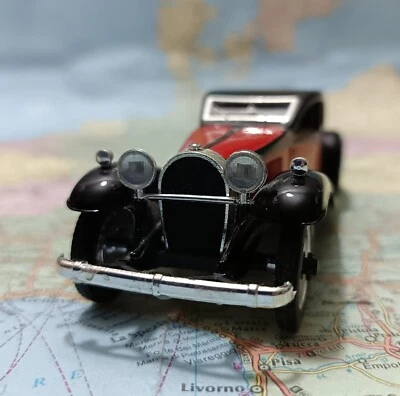 BUGATTI 5000 T50  1932 - Vintage Rio ,Scala 1/43 , Made in Italy 1972 , MIB - Immagine 1 di 4
