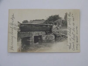 Boston Massachusetts MA RPPC Photo Boston University Herring Head Bridge Cows - Picture 1 of 2