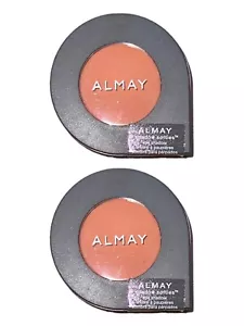 2 Pack - Revlon Almay Shadow Softies Orange Eyeshadow Makeup #135 Peach Fuzz - Picture 1 of 2