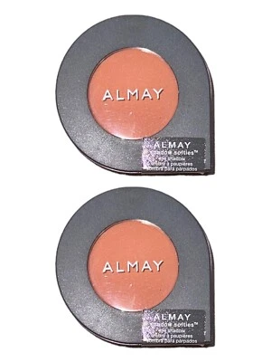 2 Pack - Revlon Almay Shadow Softies Orange Eyeshadow Makeup #135 Peach Fuzz - Image 1 of 2