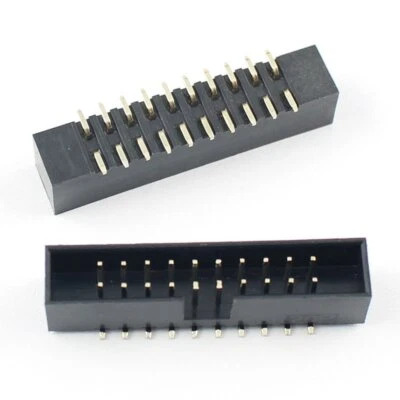 5Pcs 2mm 2.0mm Pitch 2x10 20 Pin SMT SMD Male Shrouded Box Header IDC Connector - Image 1 of 4