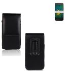 For Motorola Moto G5s Plus belt bag holster outdoor case cover sleeve black Case