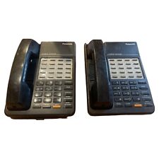 2 Vintage Panasonic KX-T7020 Speaker Phones 12 Lines Auto Answer