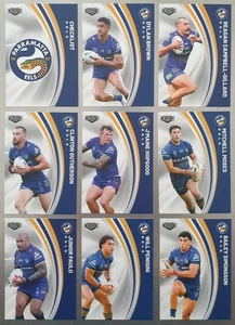 2024 NRL Elite Base Team Set (9 Cards) Parramatta Eels - Picture 1 of 3