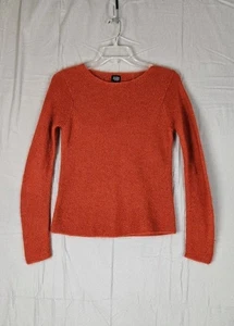 EILEEN FISHER Mohair Wollmischung Burnt Orange Pullover Sweater Petite Medium  - Bild 1 von 5