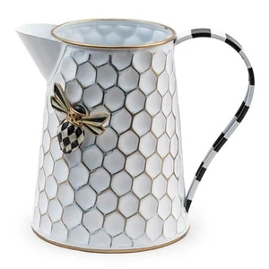 Brand New Mackenzie-Childs Honeycomb Tin Watering Can - Picture 1 of 3