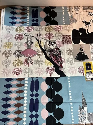 Alexander Henry SOMETHING GHASTLIE… Cotton Quilting Fabric 1 1/2 yards HTF! - Image 1 of 4