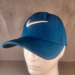 Nike Adult Unisex Swoosh Flex Classic99 Aerobill Cap Breathable Blue - Picture 1 of 7