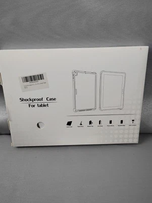 You Tec For Surface Go 3 For 10" Shockproof Tablet Case Gray/Clear New  - Image 1 of 4