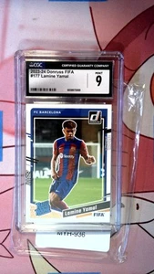 LAMINE YAMAL 2023-24 DONRUSS #177 RATED ROOKIE CGC 9 (RC) - Picture 1 of 2