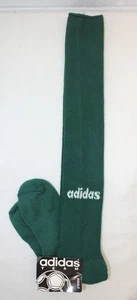 Vintage Adidas Long/Tall ADULT Soccer Socks NWT Dark Green made by Kaiser - Picture 1 of 7