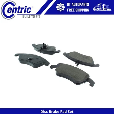 Para 2016 Mercedes-Benz SLK300 | Pastilhas de freio a disco dianteiras centrais | Semi-metálicas - Imagem 1 de 4