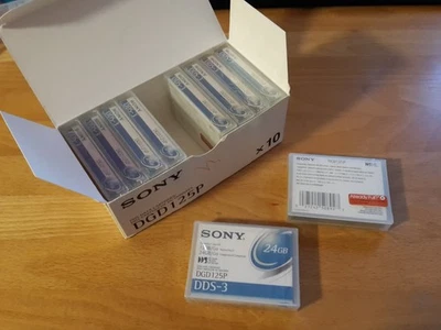 SONY DGD125P DDS-3 12GB/24GB DATA Cartridge Datenkassette - Bild 1 von 3