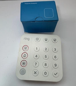 Ring  Z wave plus Alarm Wireless System Keypad 2nd Gen , and extender- White - Picture 1 of 8